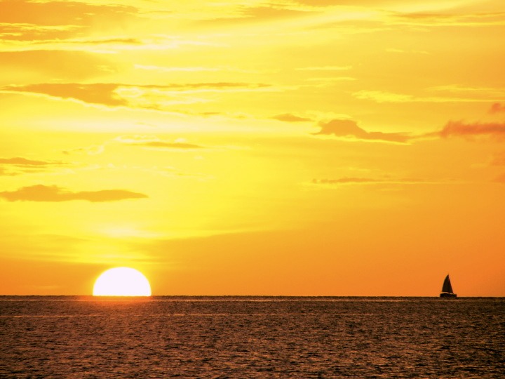 Dominica sunset